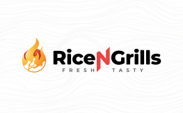 Melbourne based RiceNGrills logo